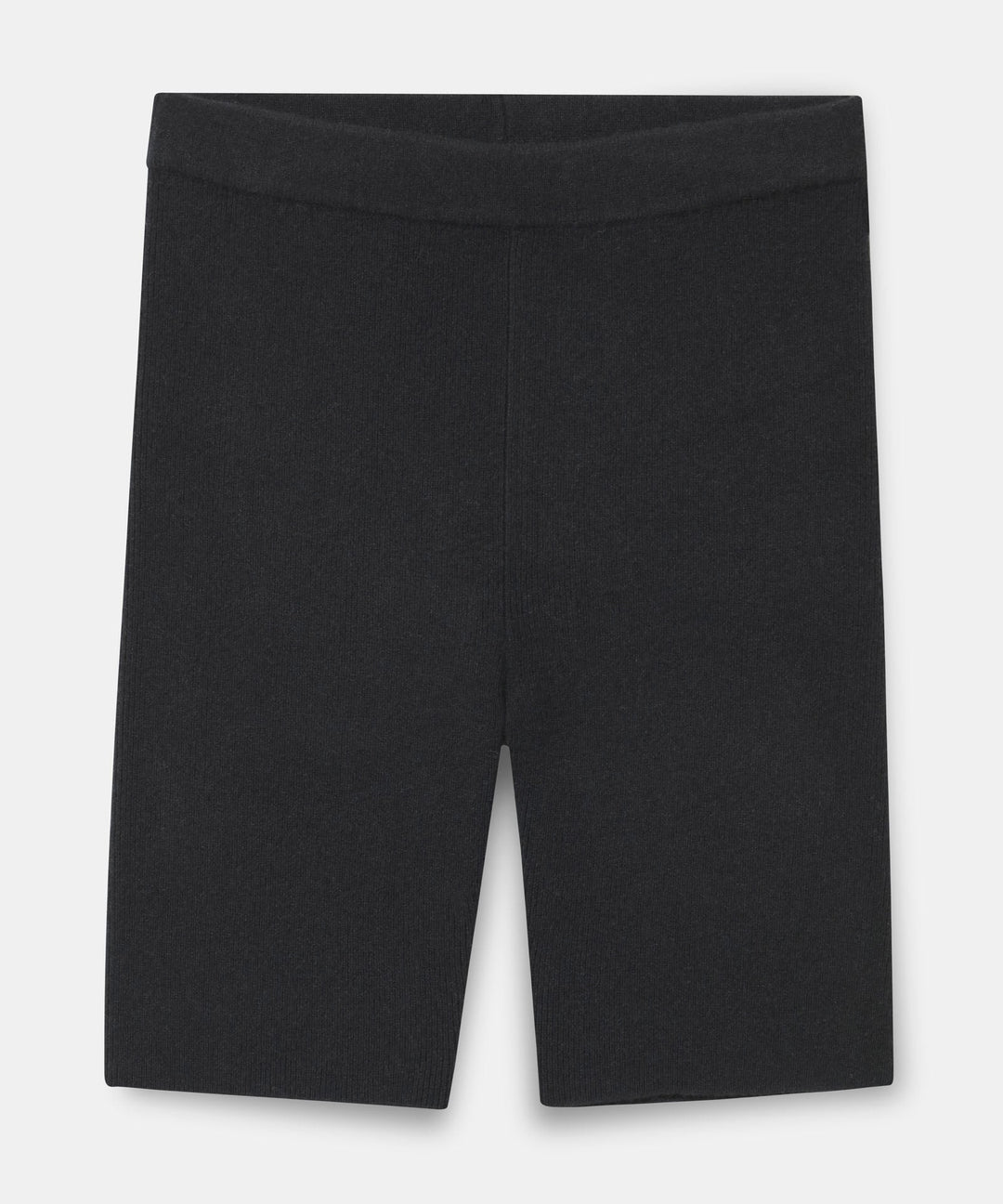 Recycled Cashmere Ribbed Biker Short