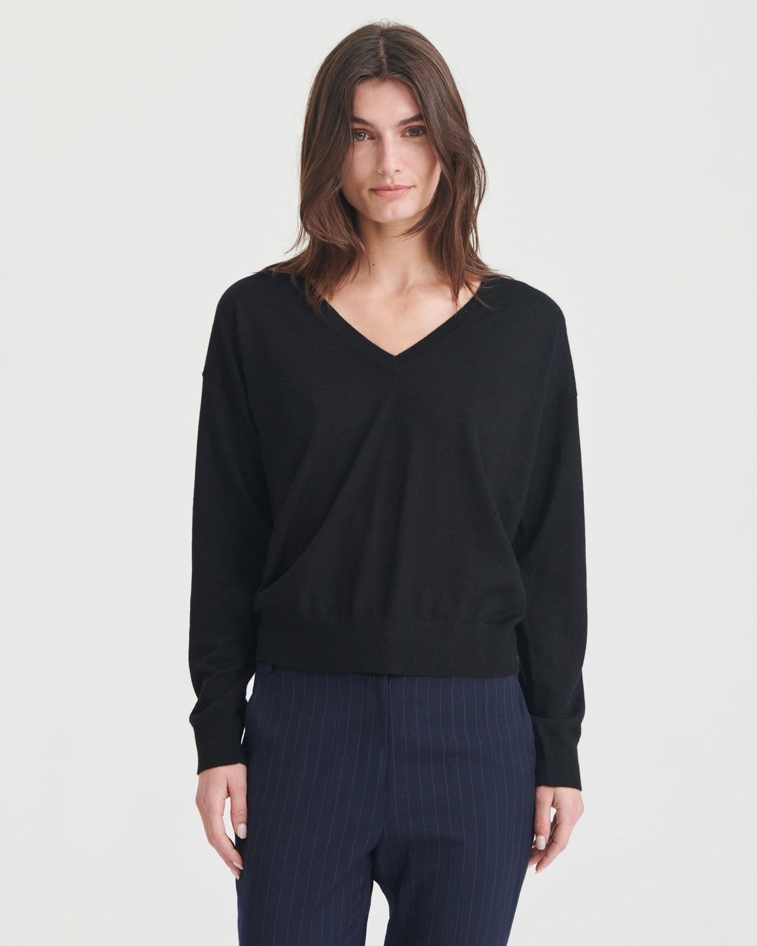 Super Fine Cashmere V-Neck