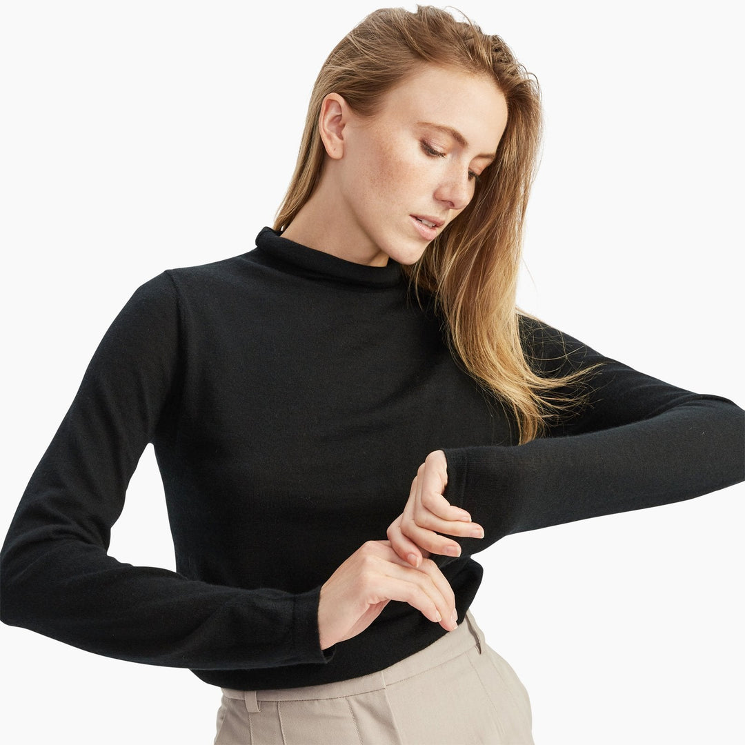 Super Fine Cashmere Turtleneck