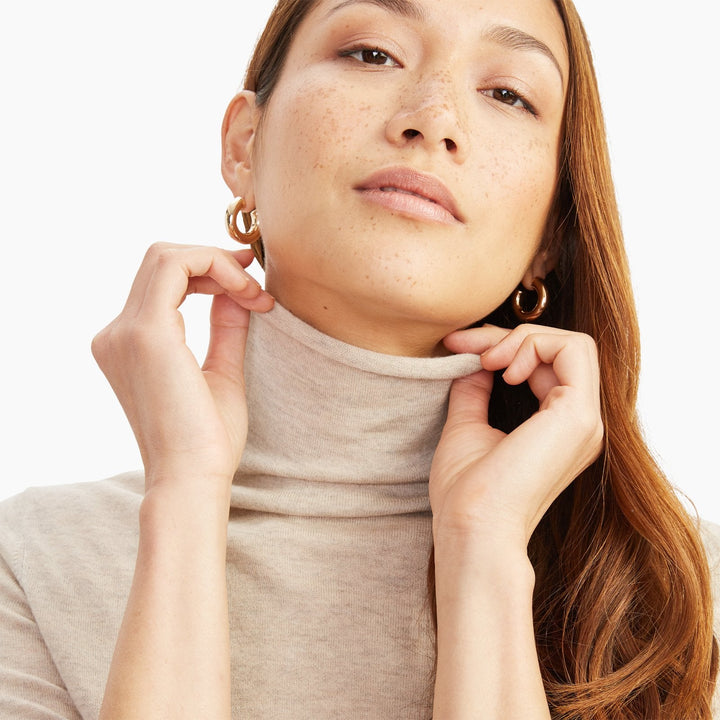 Super Fine Cashmere Turtleneck