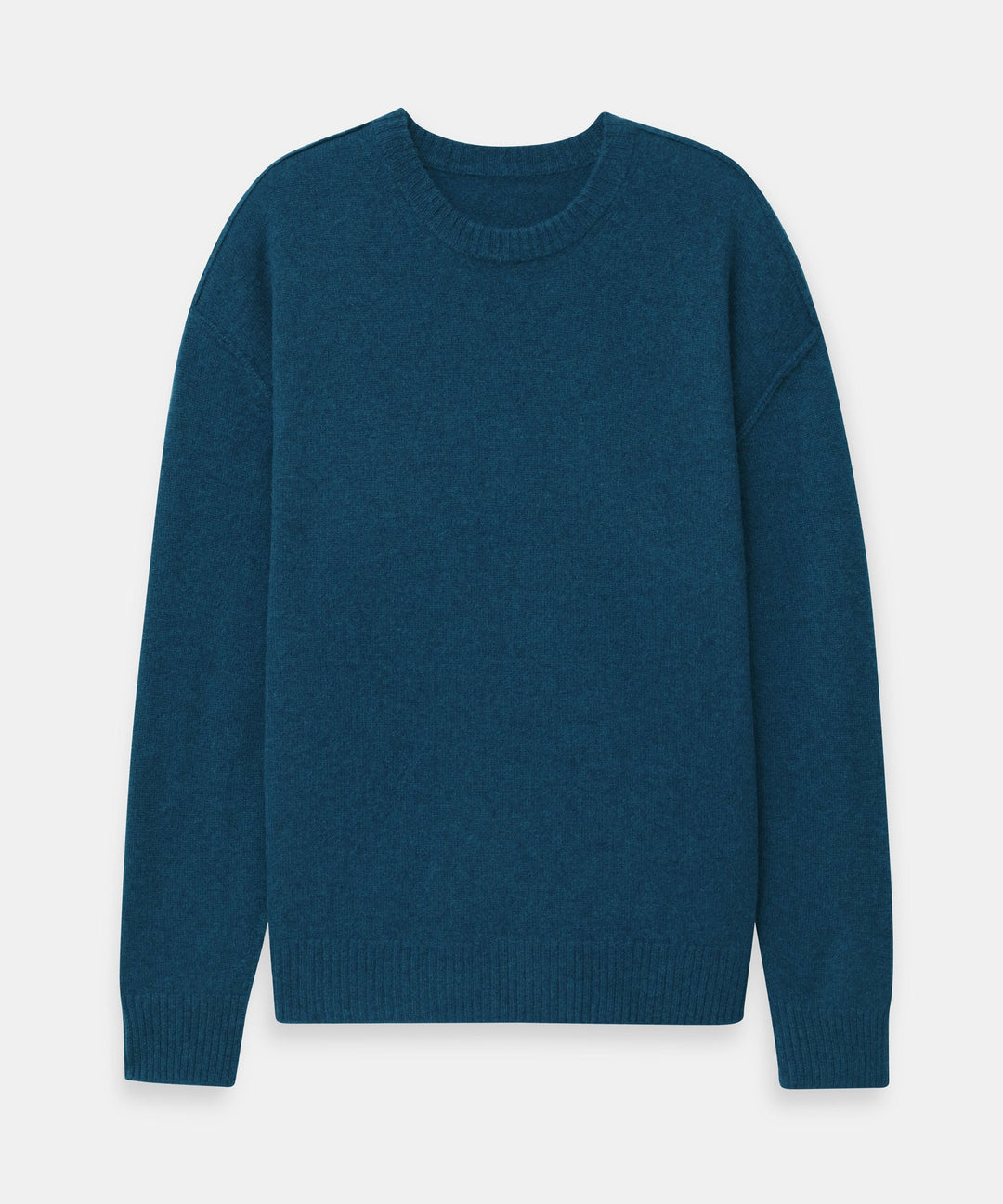 Lightweight Reversible Cashmere Crewneck Sweater