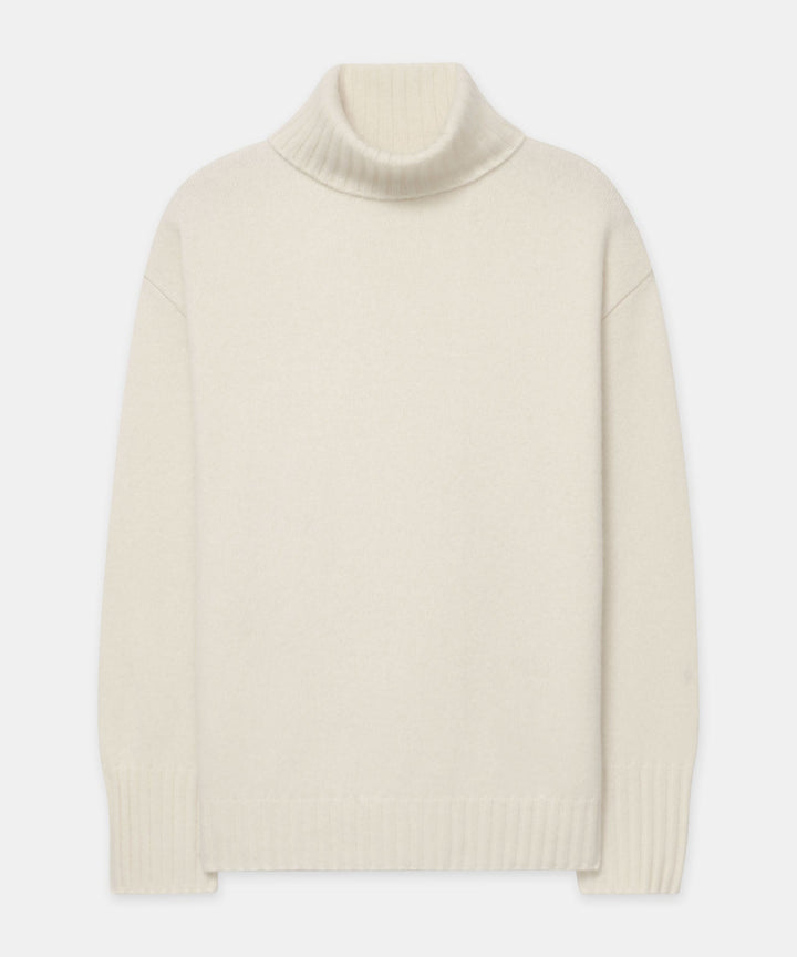Luxe Cashmere Turtleneck Tunic