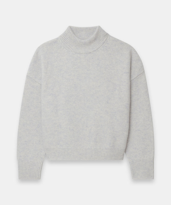 Super Luxe Cashmere Mockneck Sweater