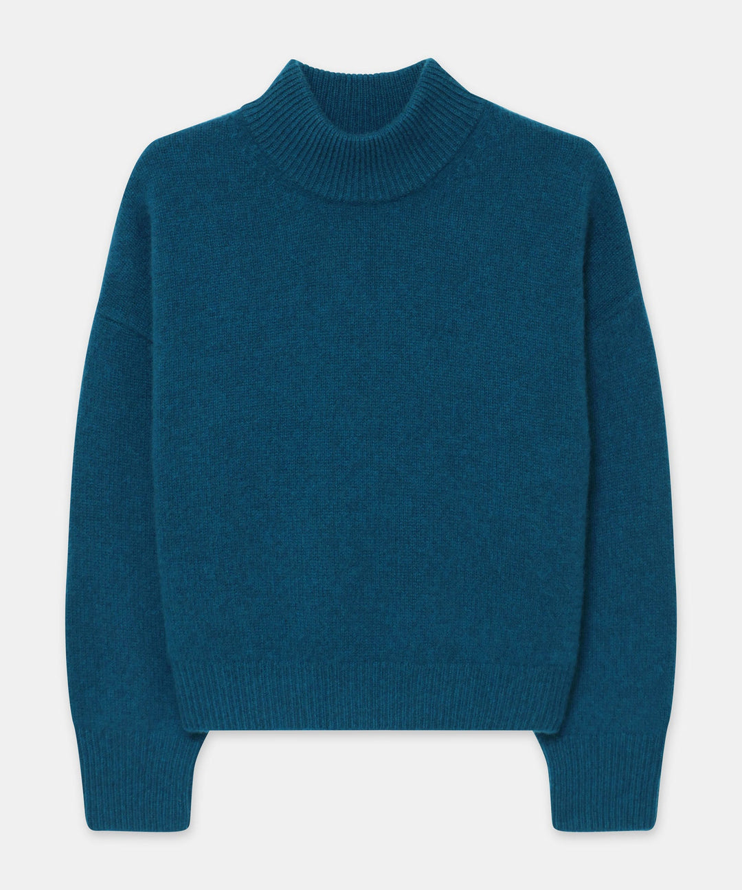 Super Luxe Cashmere Mockneck Sweater
