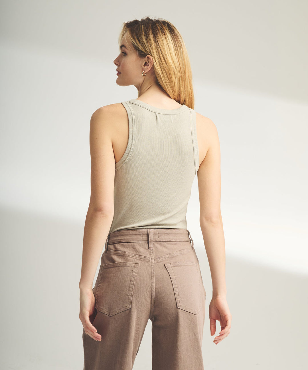 Baby Rib Cropped Tank