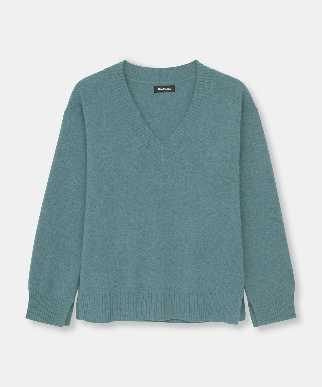 Signature Cashmere Wide Sleeve V-Neck Sweater