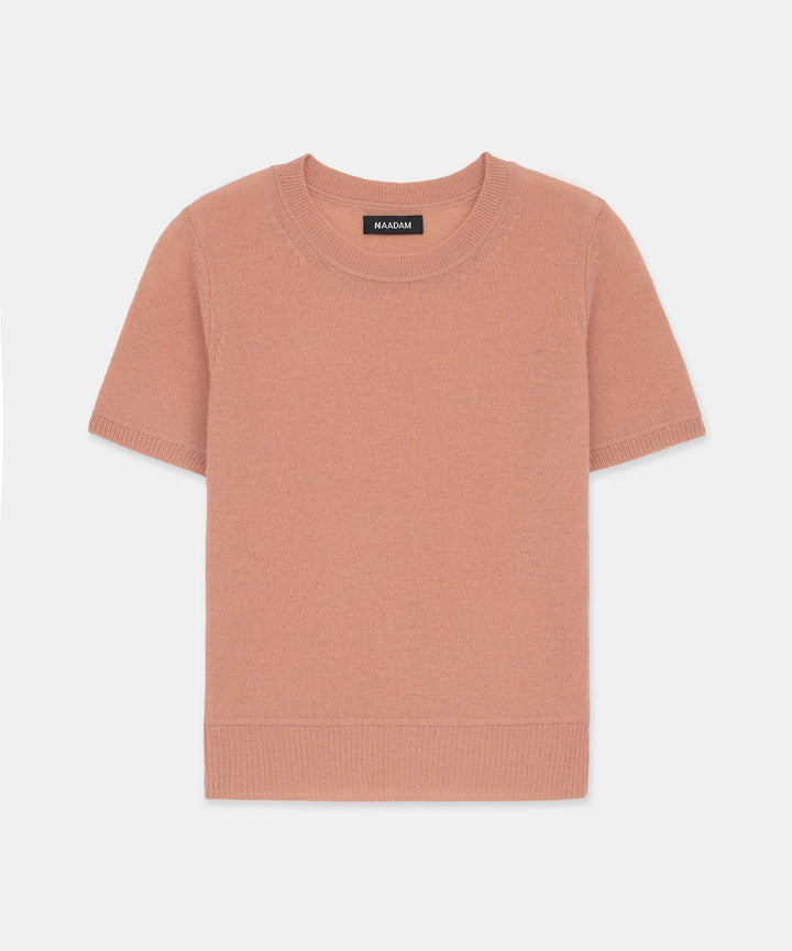 Lightweight Cashmere Short Sleeve Sweater