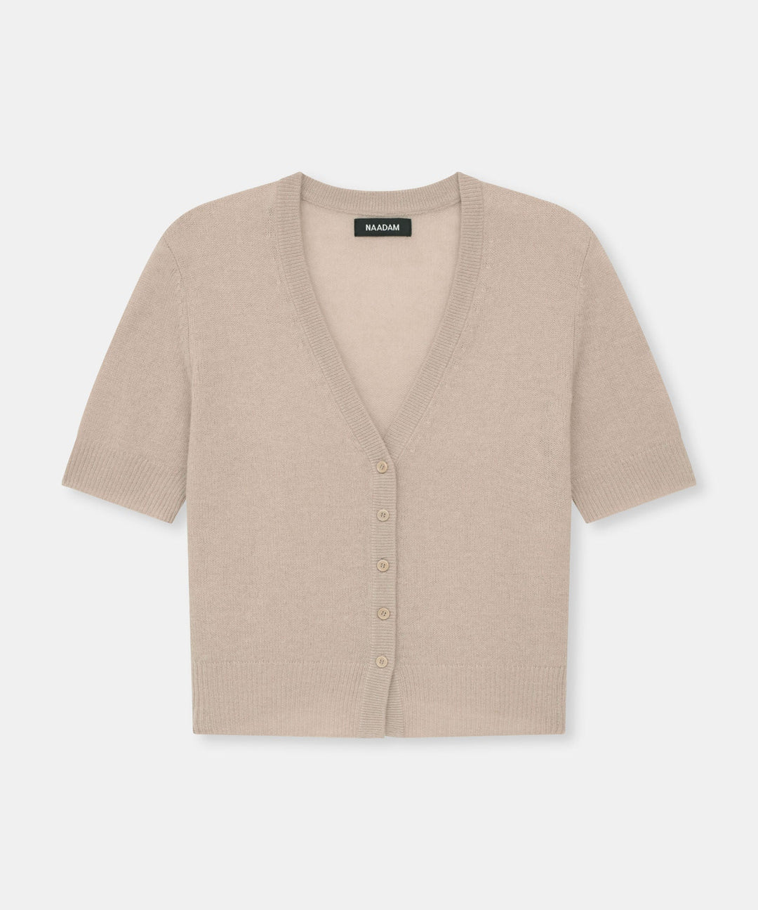 Lightweight Cashmere Short Sleeve Cardigan