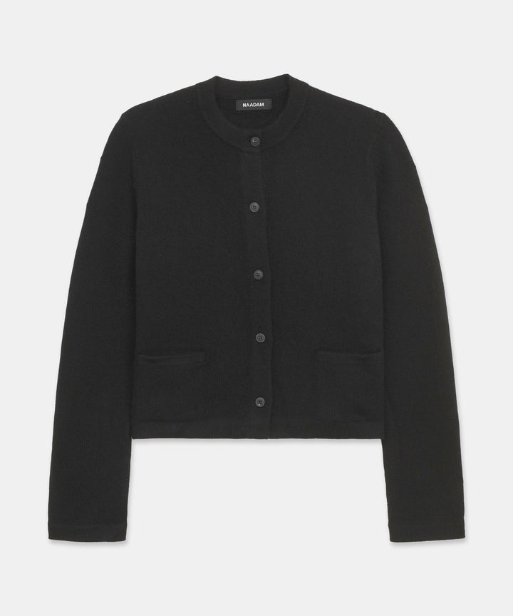 Signature Cashmere Boxy Cardigan