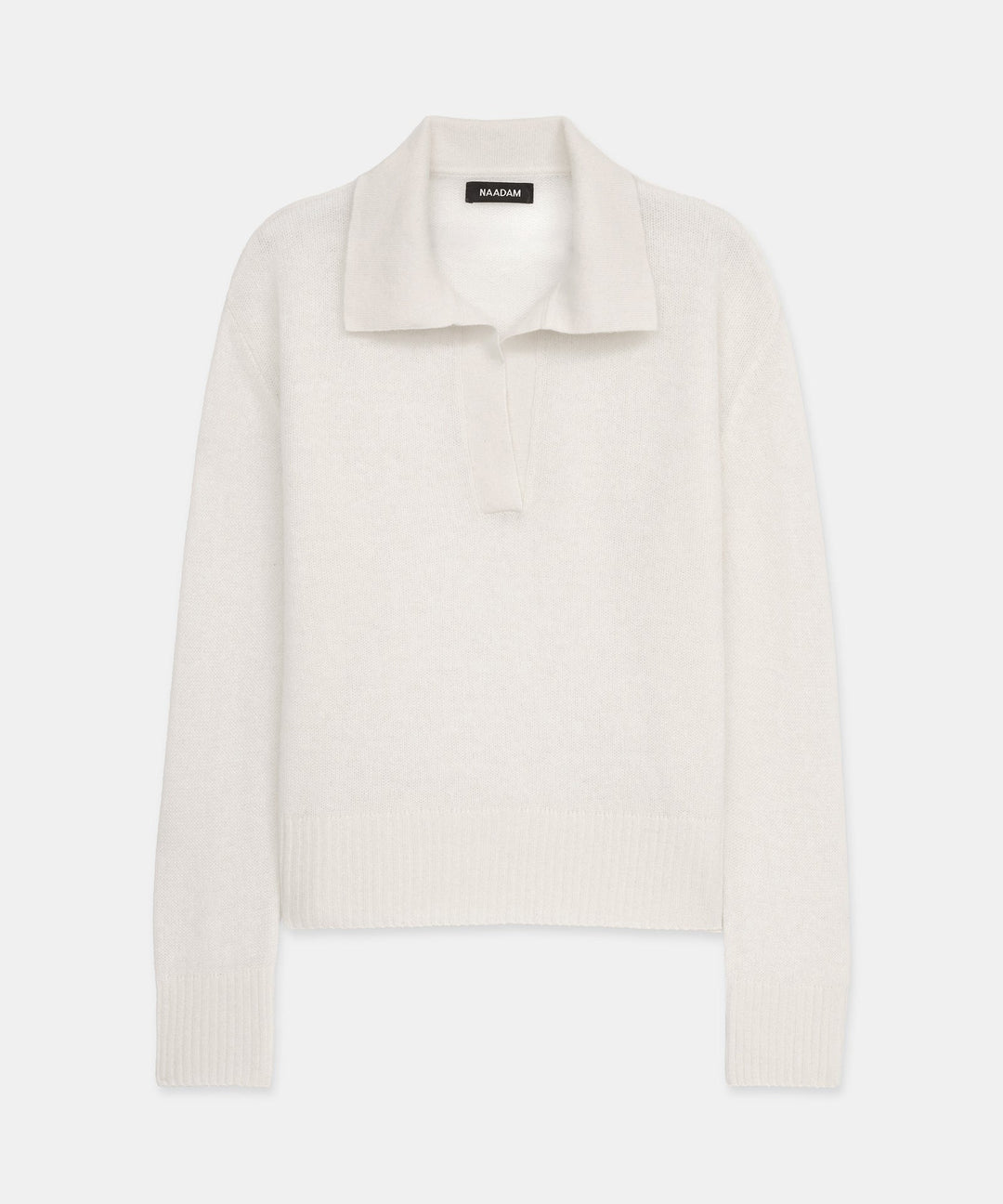 Featherweight Cashmere Polo Sweater