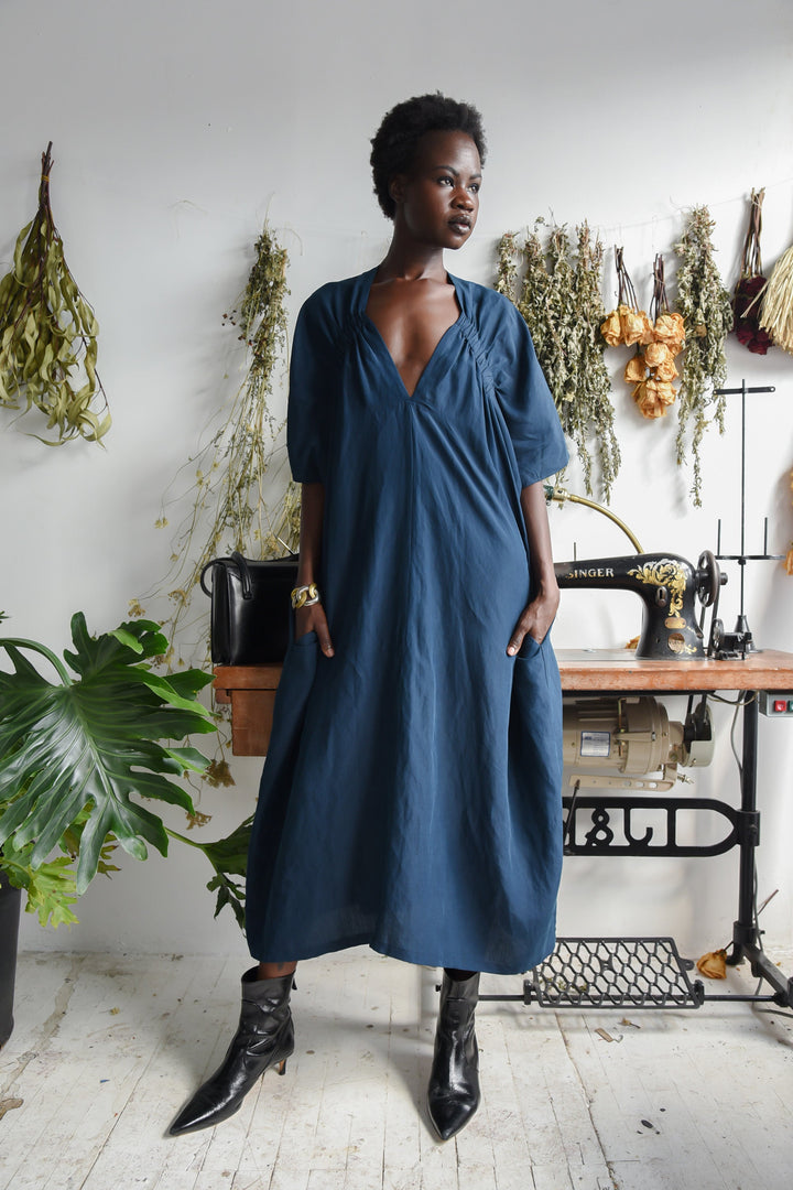 Nefas Silky Linen dress