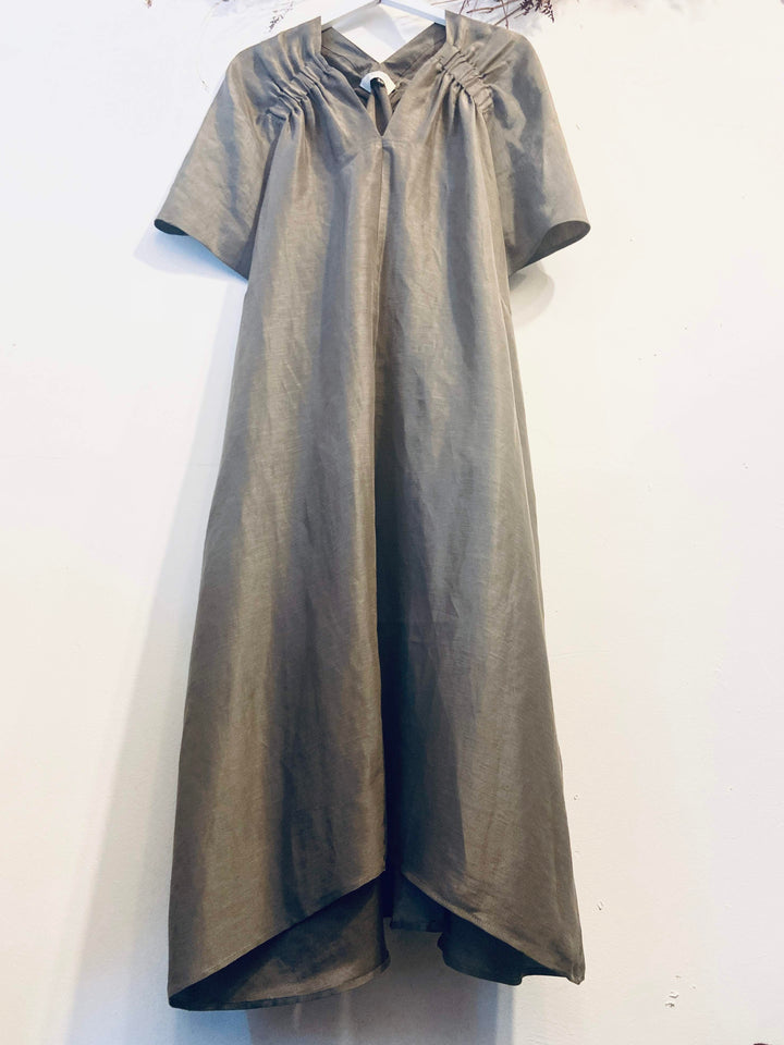 Nefas Silky Linen dress