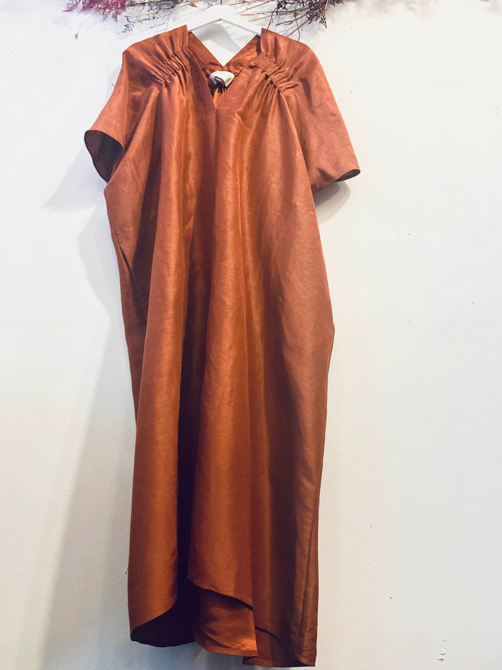 Nefas Silky Linen dress