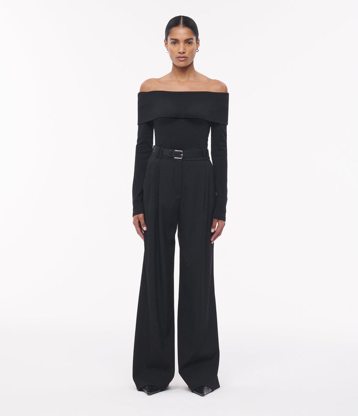 Off The Shoulder Jersey Top