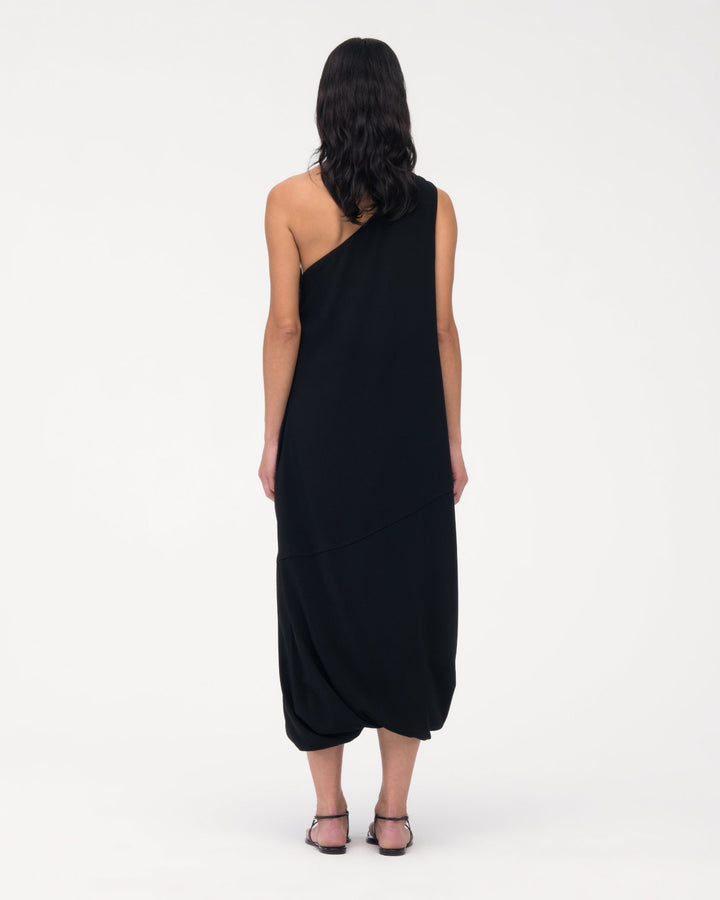 One Shoulder Bubble Sheath