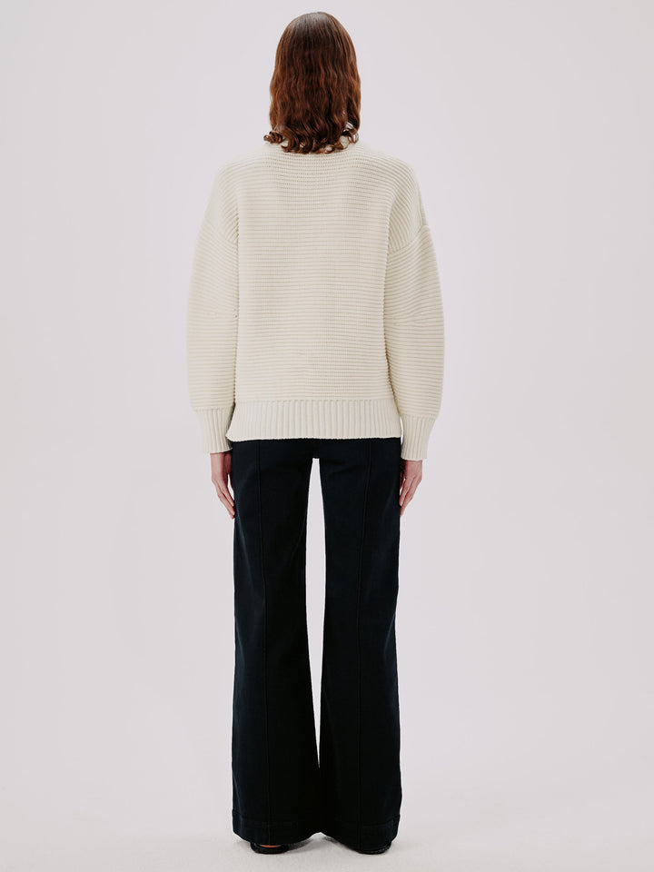 Ottoman Reversible Chunky Sweater