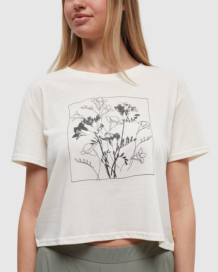 Floral Crop T-Shirt