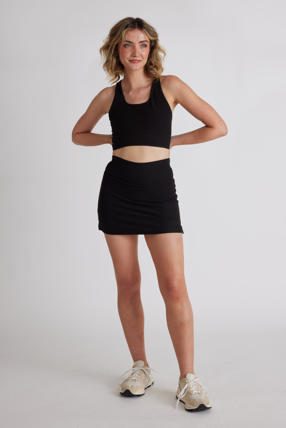 Onyx Tennis Skirt