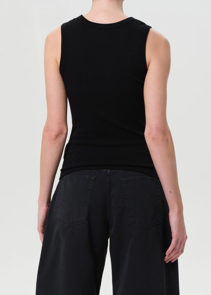 Poppy Tank in Black