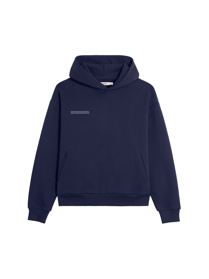 Mens 365 Midweight Hoodie—navy blue