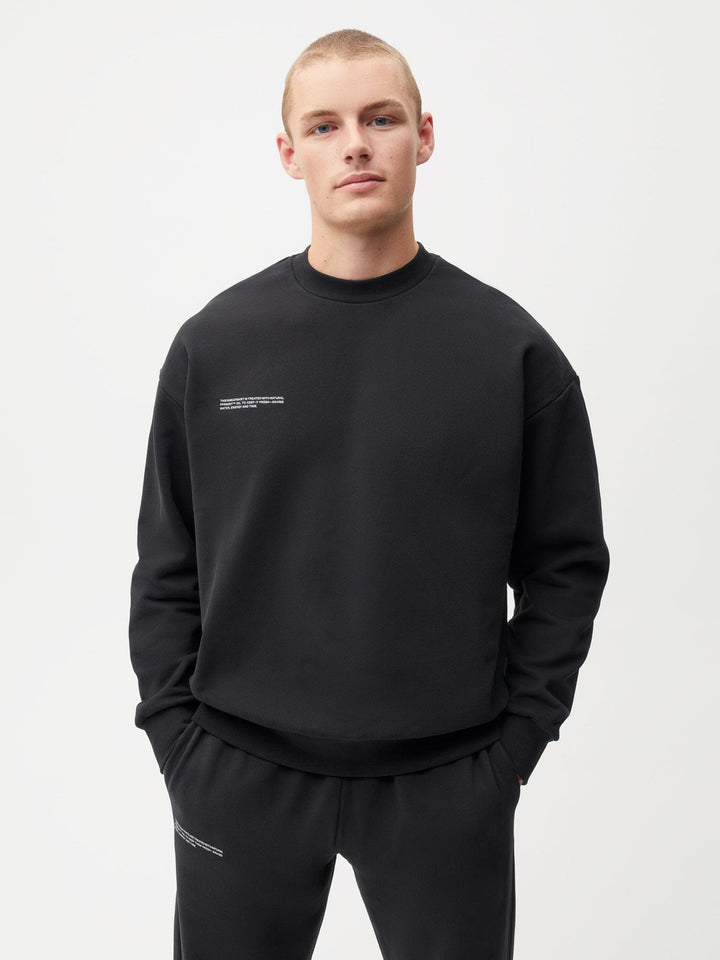 Mens 365 Midweight Sweatshirt—black