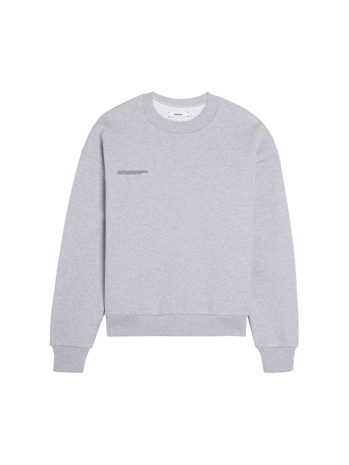 Mens 365 Midweight Sweatshirt—grey marl