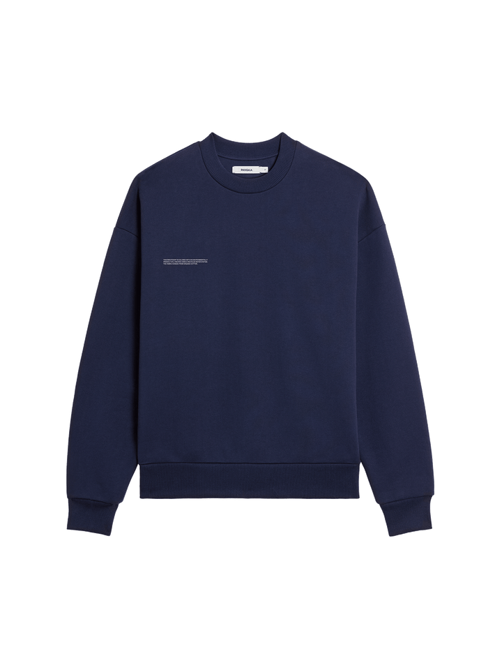 Mens 365 Midweight Sweatshirt—navy blue