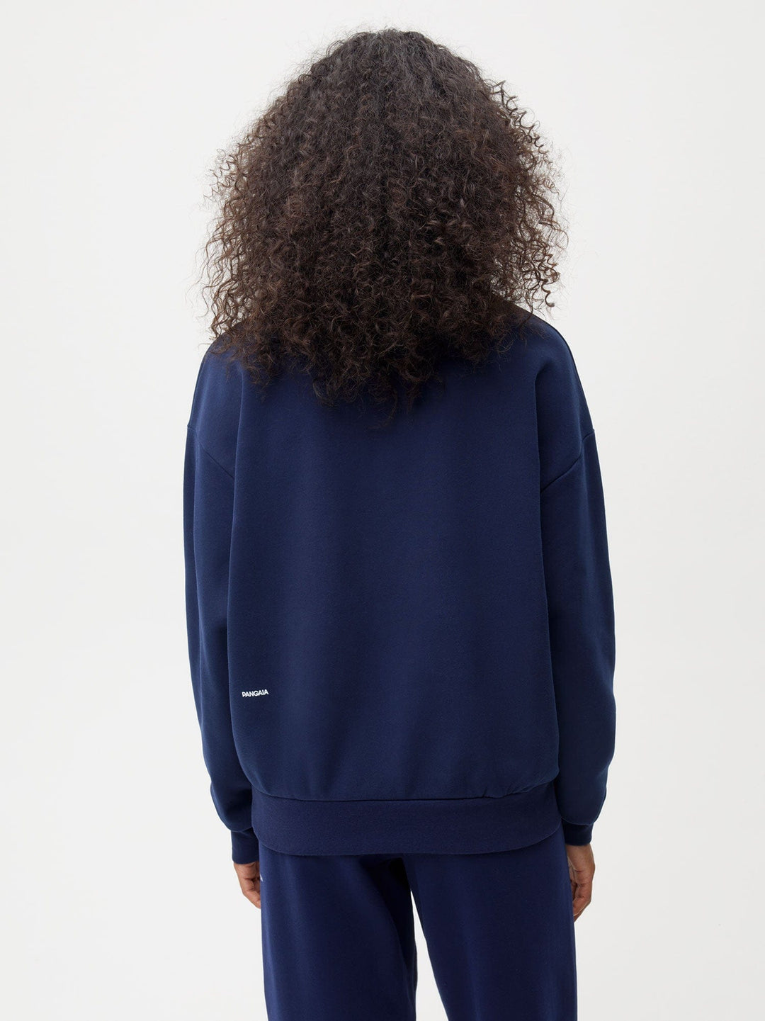 Womens 365 Midweight Sweatshirt—navy blue