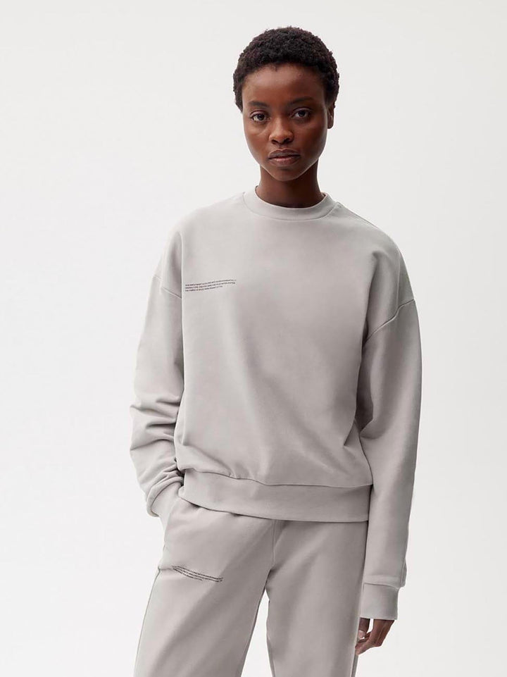 Womens 365 Midweight Sweatshirt—stone