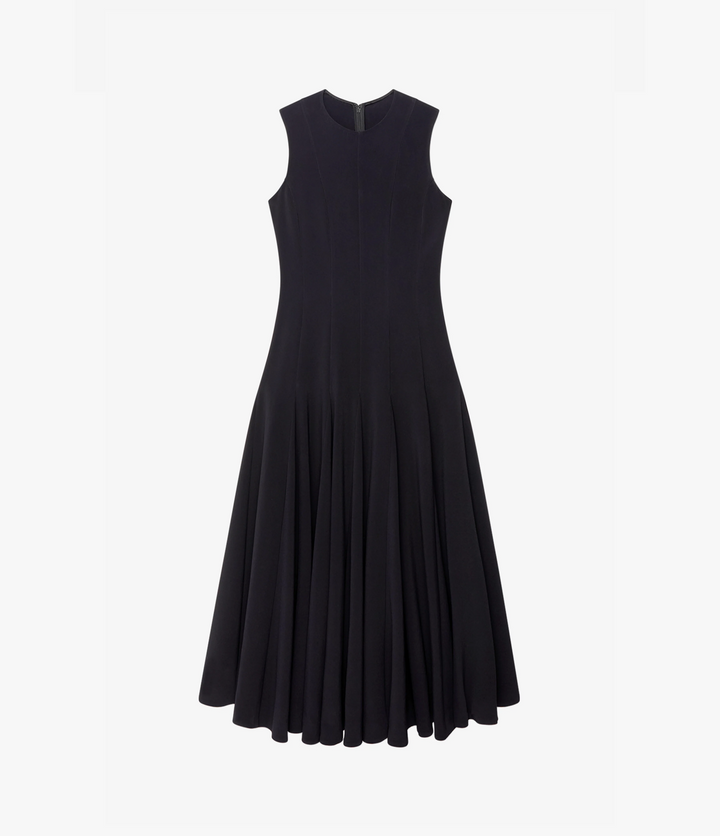 Panelled Flare Dress