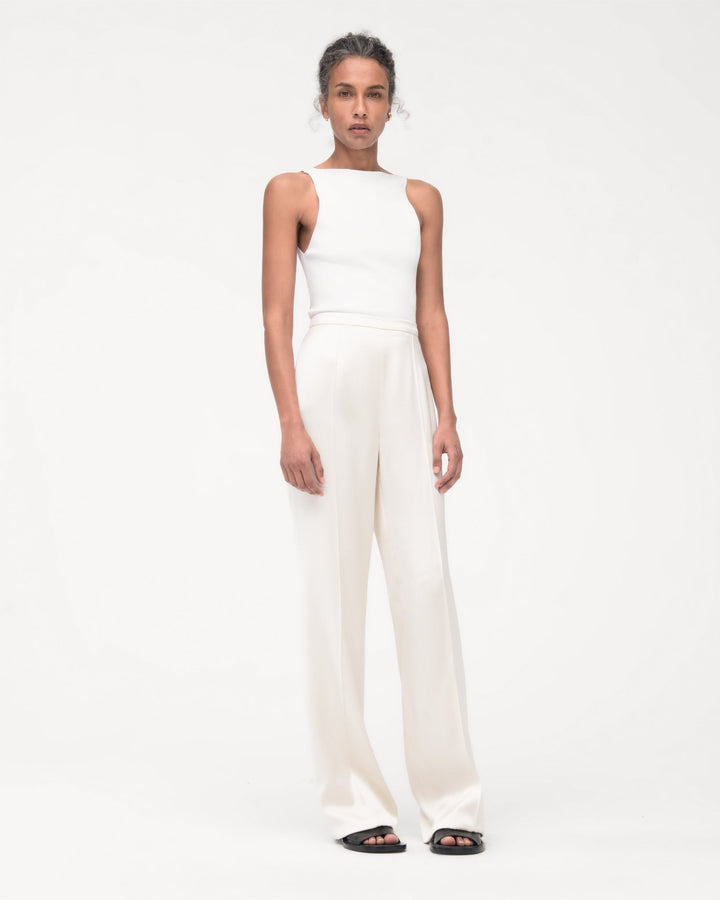 Pintuck Trouser