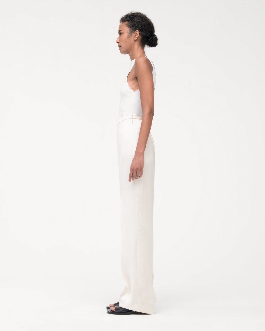 Pintuck Trouser