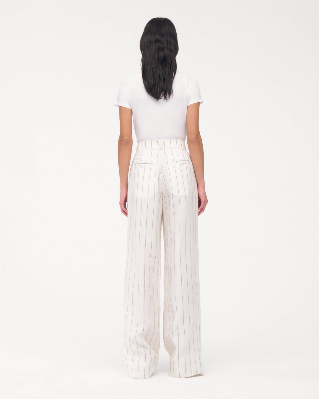 Linen Pleated Trouser
