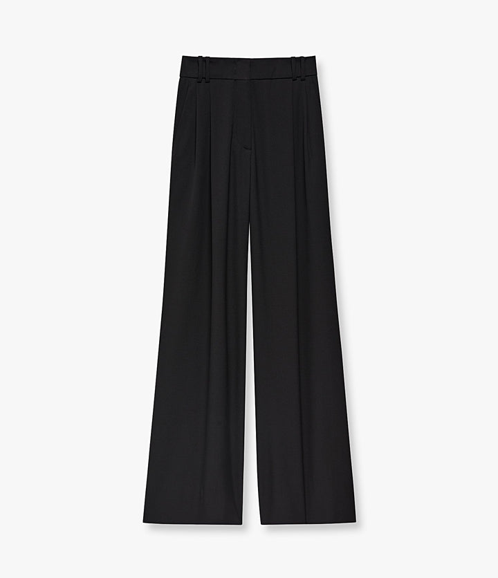 Twill Pleated Trouser