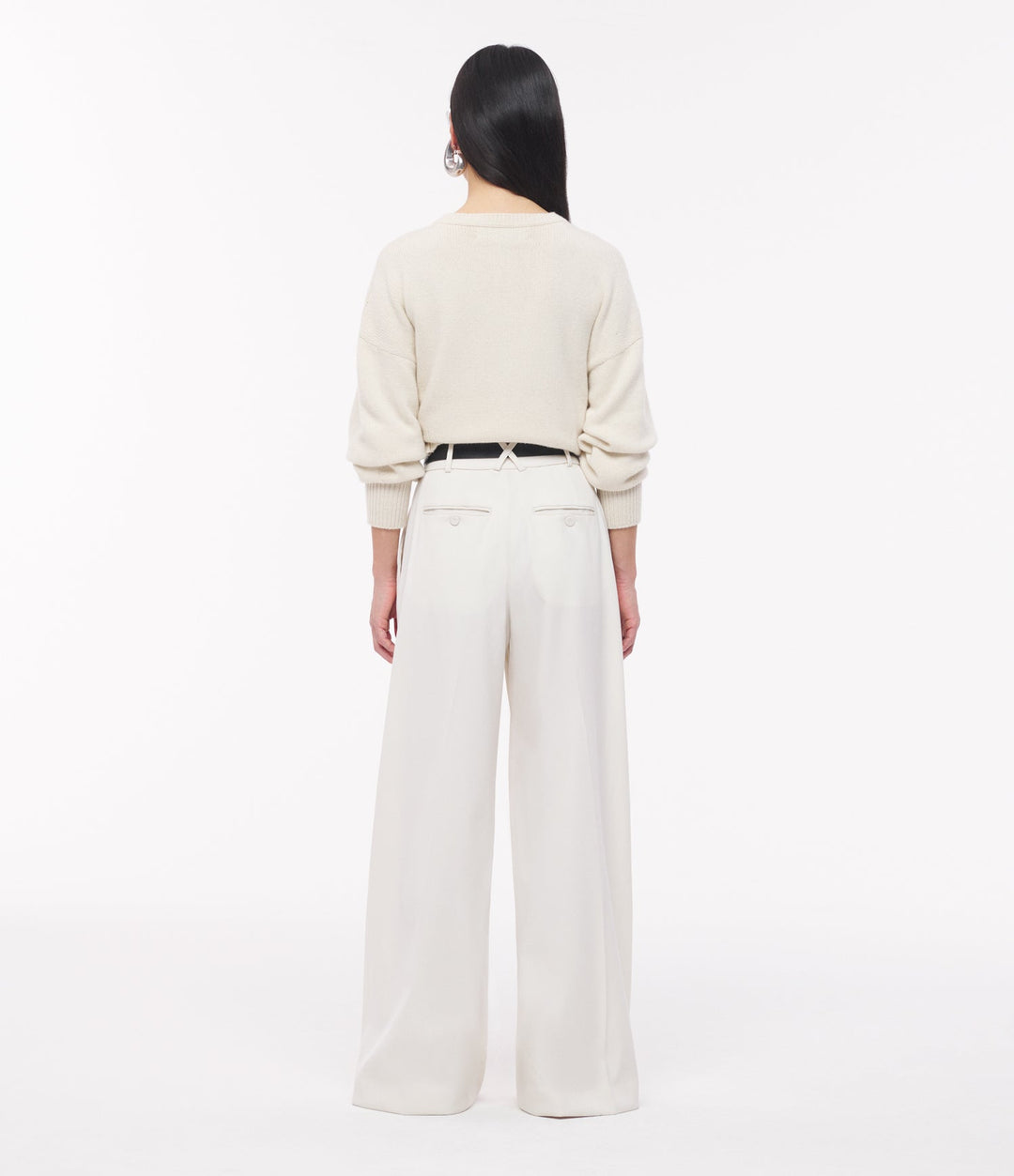 Twill Pleated Trouser
