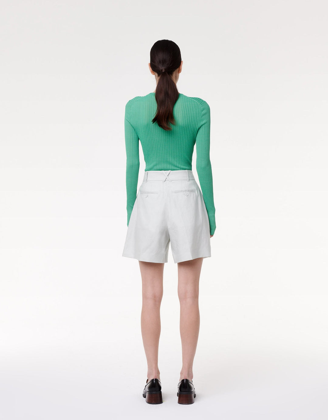 Pleated Shorts