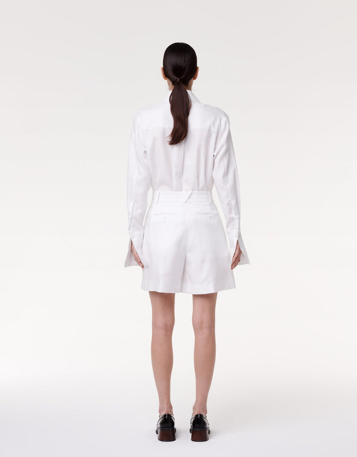Pleated Shorts
