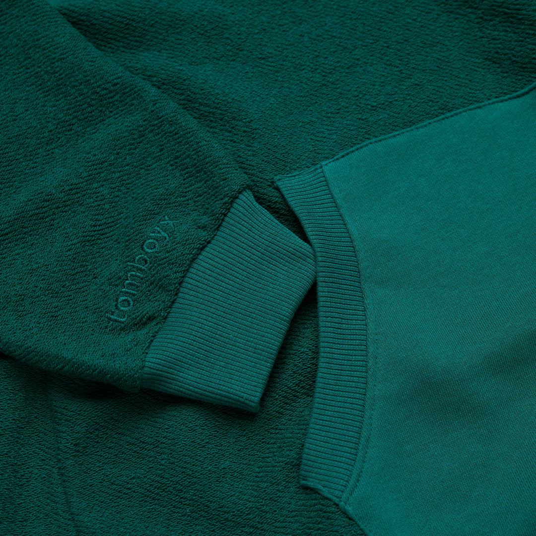 Inside Out French Terry Hoodie - Phantom Pine