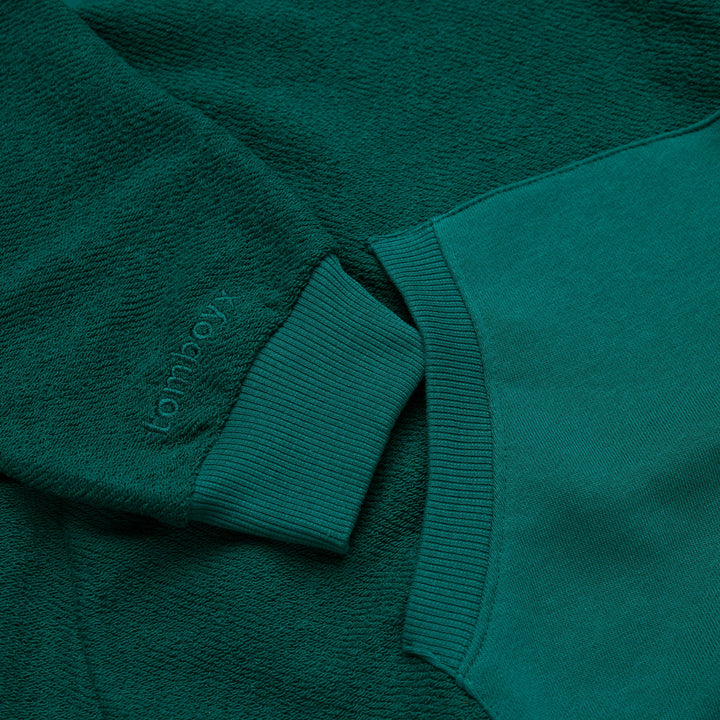 Inside Out French Terry Hoodie - Phantom Pine