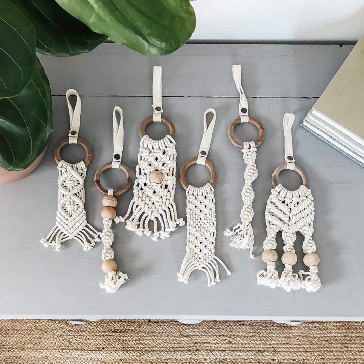 all-in-one toy | macrame diamond