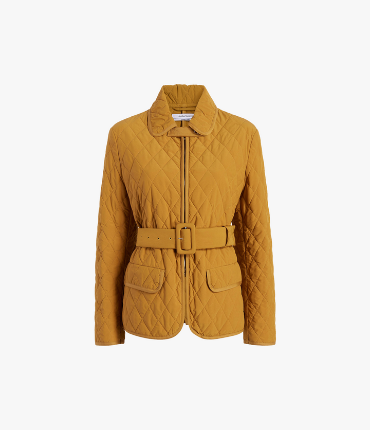 Quilted Belted Jacket