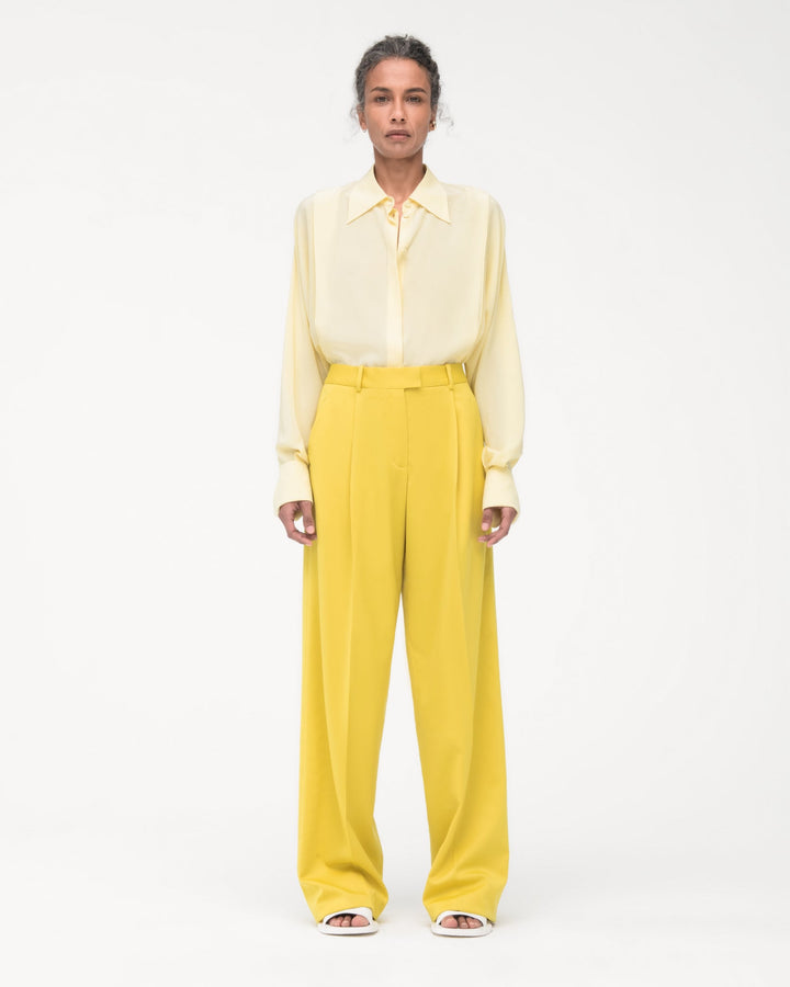 Relaxed Wide Leg Pant