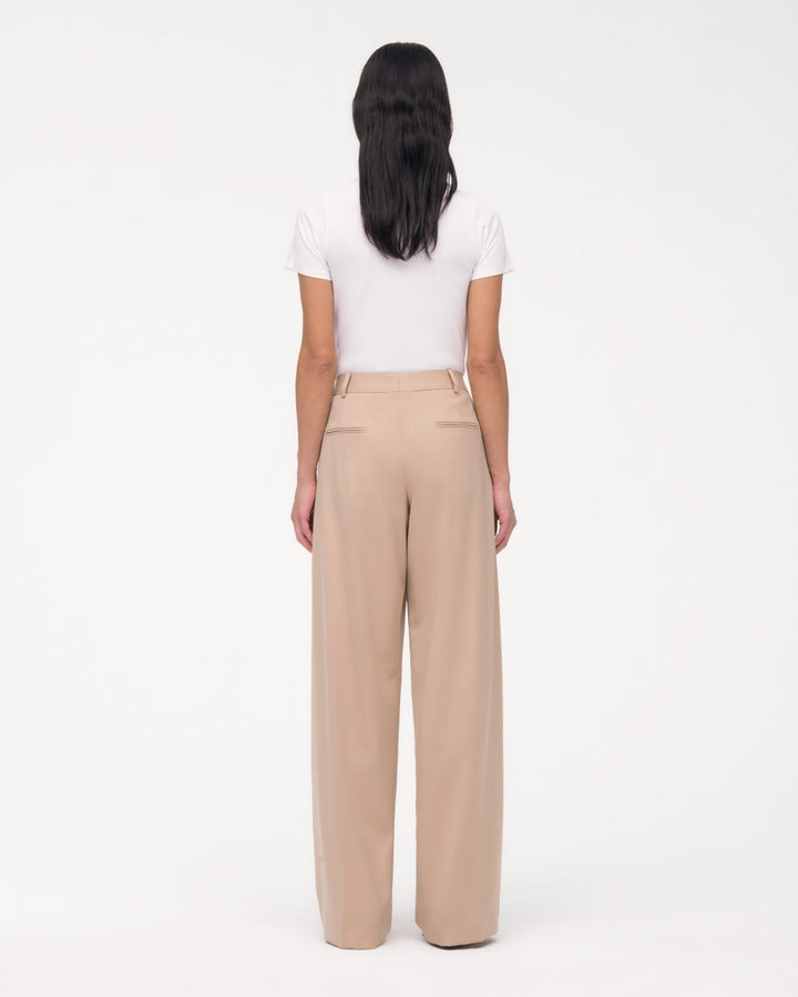 Relaxed Wide Leg Pant