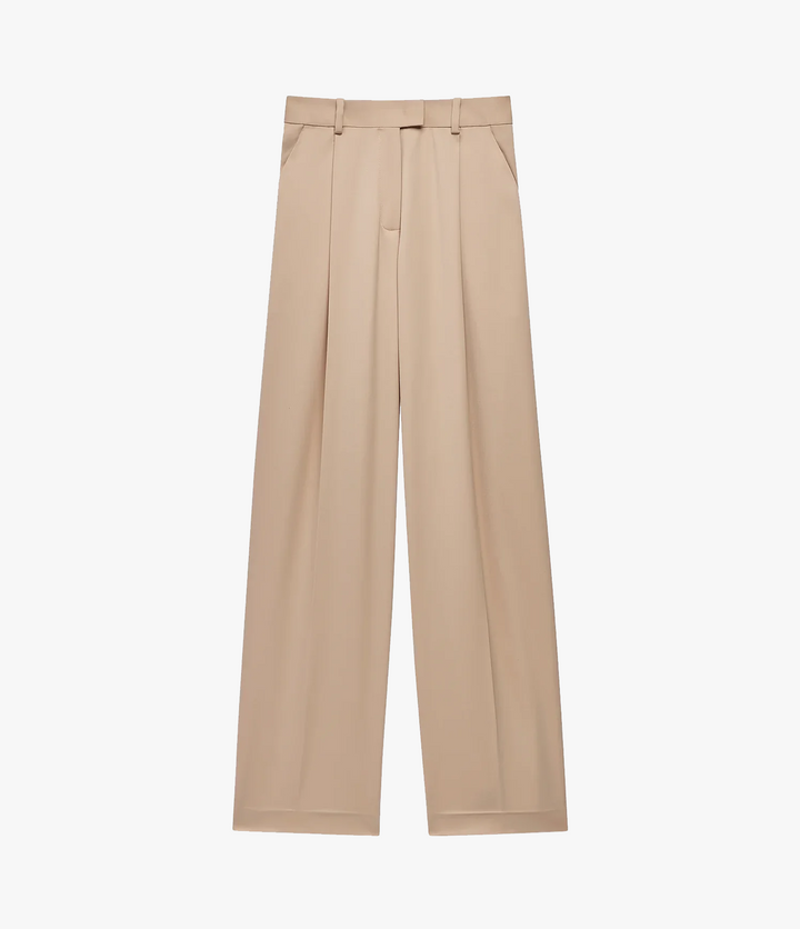 Relaxed Wide Leg Pant