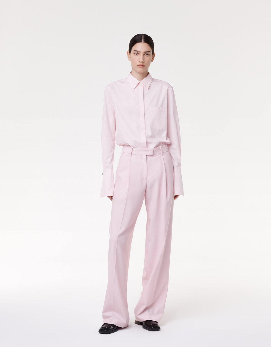 Relaxed Wide Leg Pant