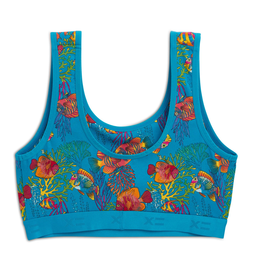 Essentials Soft Bra - Rainbow Fish
