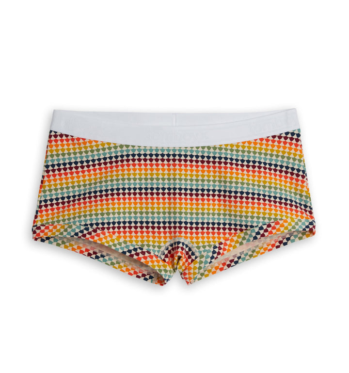 Boy Shorts - Rainbow Knit