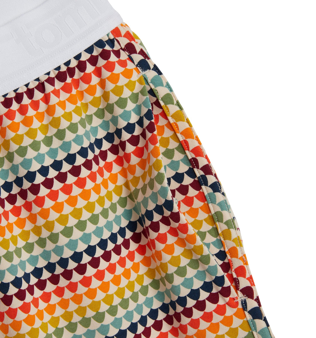 Cotton Boxer Short - Rainbow Knit