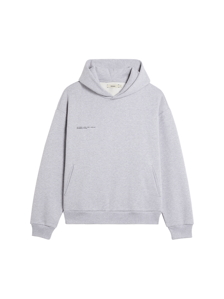 Mens 365 Heavyweight Hoodie—grey marl