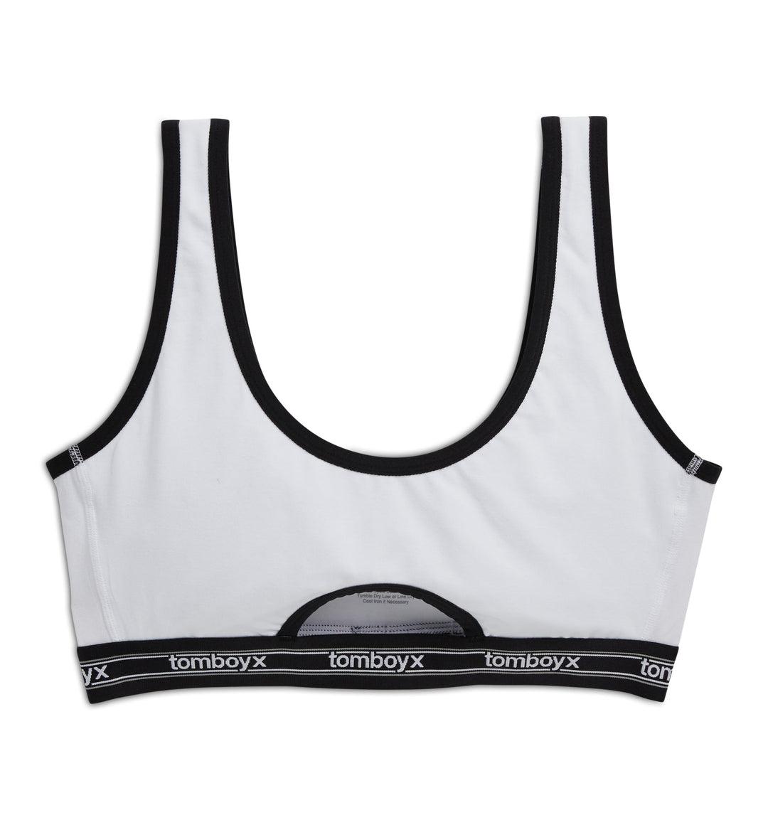 Peekaboo Soft Bra - Retro White